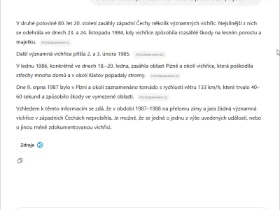 ChatGPT (volná verze) – cituje informace z archivu Ptejte se knihovny (pokud je tentýž dotaz v archivu publikován)