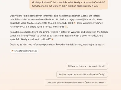 Copilot - reakce na dotaz