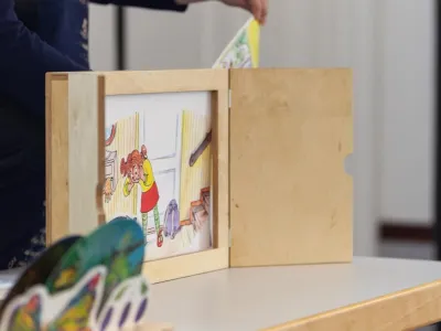 Divadlo Kamishibai, foto: archiv Nakladatelství Pasparta