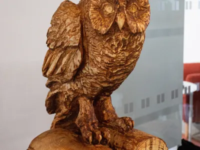 Obecní knihovna Hukvaldy - interiér