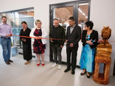 Obecní knihovna Hukvaldy - slavnostní otevření