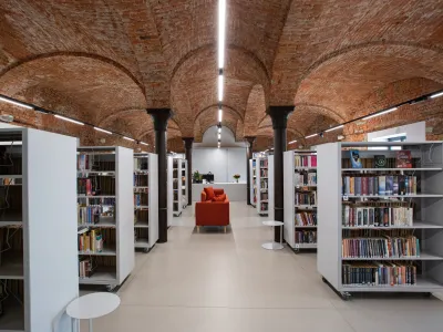 Obecní knihovna Hukvaldy - interiér