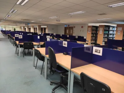 University of Malta Library  - Silent study area