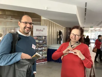 Regionální funkce knihoven 2025 v Pardubicích - Roman Hájek a Eva Šenfeldová