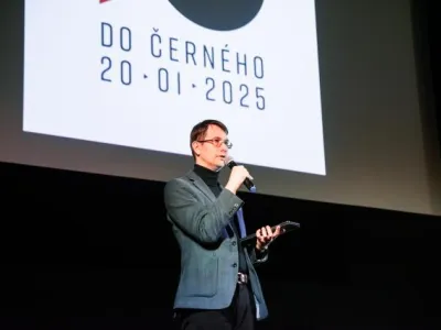 Ondřej Hudeček vítá účastníky konference, foto: Martina Adlerová