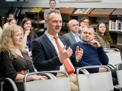 Předání projektů bylo doprovozeno diskusí se zástupci knihoven, foto: Karel Poneš