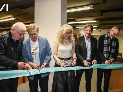 Slavnostní otevření Knihovny Arnošta Lustiga