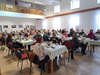 •	Konference pro starosty, zástupce obcí a knihovníky regionu Uherské Hradiště v Ořechově (2024)