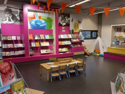 Dětská knihovna v pobočce Alkmaar de mare