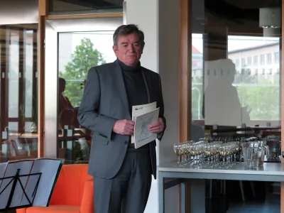 Jaromír Kubíček při výročí časopisu Duha v roce 2016