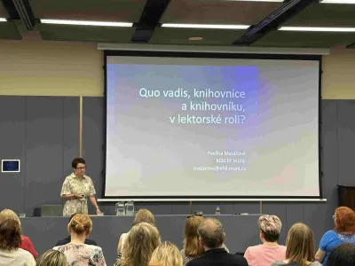 Inovace v knihovnách - příspěvek Pavlíny Mazáčové
