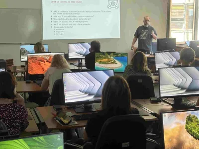 Inovace v knihovnách - workshop Míly Lince