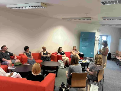 Inovace v knihovnách - workshop Kateřiny Borovinové