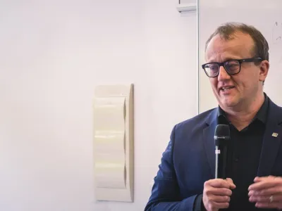 Příspěvek Tomáše Foltýna - ředitele Národní knihovny ČR, foto: Martin Weinpold