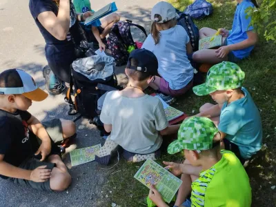 Doplňujeme zápisníky u Římské věže