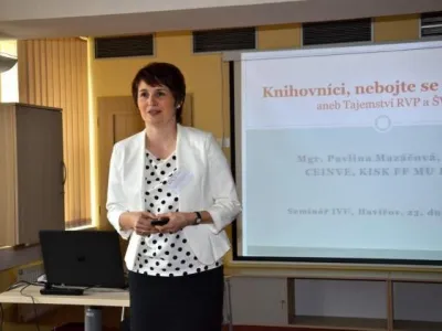 Mgr. Pavlína Mazáčová, PhD. Foto: J. Leparová