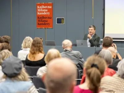 právník a sociolog Jiří Přibáň  v MZK