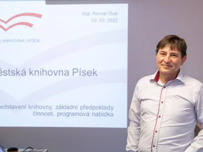 Mgr. Roman Dub, Městská knihovna Písek  Mgr. Roman Dub, Městská knihovna Písek