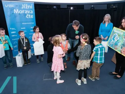 Krajské vyhlašování soutěže Jižní Morava čte Krajské vyhlašování soutěže Jižní Morava čte