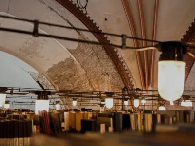 Červený kostel - fondy před rekonstrukcí objektu