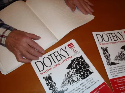 Čtení časopisu Doteky