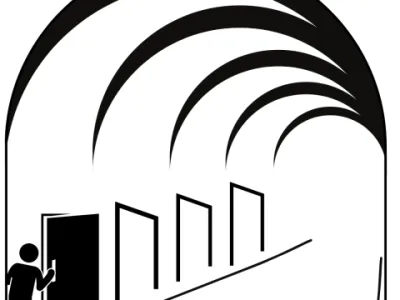 Chodba v Podknihovně - náčrt k dokreslení Chodba v Podknihovně - náčrt k dokreslení