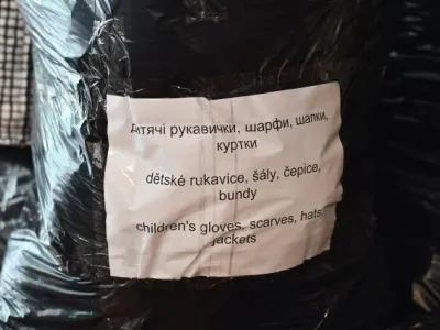 Balení materiální pomoci