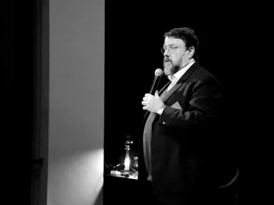 10. ročník konference Do černého, Tomáš Řehák, ředitel Městské knihovny v Praze, foto: Michael Fiala 