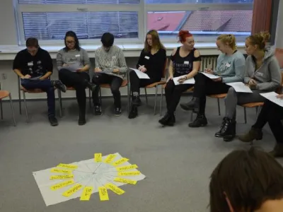 Živá knihovna v Masarykově veřejné knihovně Vsetín Živá knihovna v Masarykově veřejné knihovně Vsetín