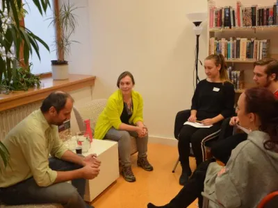 Živá knihovna v Masarykově veřejné knihovně Vsetín Živá knihovna v Masarykově veřejné knihovně Vsetín