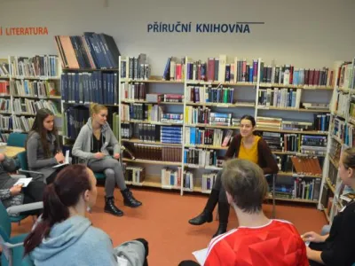 Živá knihovna v Masarykově veřejné knihovně Vsetín Živá knihovna v Masarykově veřejné knihovně Vsetín