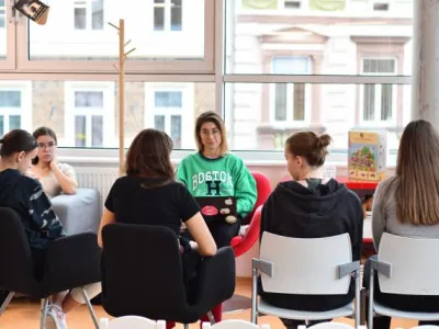 Živá knihovna v Masarykově veřejné knihovně Vsetín Živá knihovna v Masarykově veřejné knihovně Vsetín