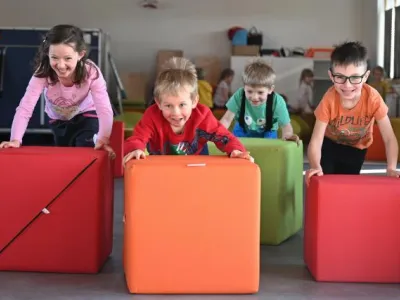 Účastníci akce pořádané knihovnou