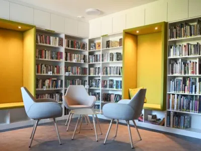 Obecní knihovna Kostelní Lhota - interiér