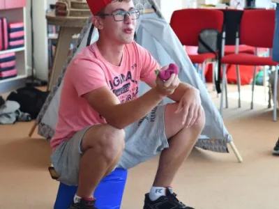 Lekce dramaterapie Čarodějův učeň