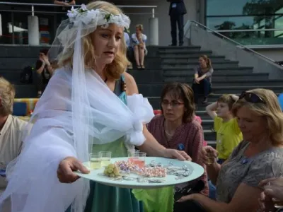 Knihovnický happening na Vsetíně Knihovnický happening na Vsetíně