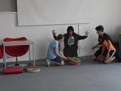 Lekce dramaterapie Čarodějův učeň