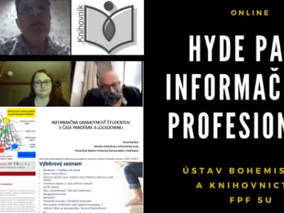 Hyde Park informačních profesionálů v Opavě Hyde Park informačních profesionálů v Opavě