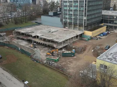 Průběh rekonstrukce a výstavby depozitáře H1 Průběh rekonstrukce a výstavby depozitáře H1