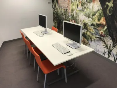 Knihovna Univerzity Tomáše Bati ve Zlíně - počítačová místa