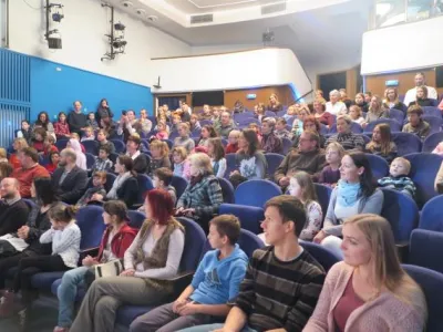 Slavnostní vyhlášení vítězů JMčte v Divadle Polárka