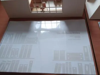 Vyrobené modely dle návrhů interiérů knihoven Vyrobené modely dle návrhů interiérů knihoven