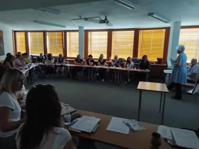 Mgr. Jana Trubáková z Obecní knihovny Obora Mgr. Jana Trubáková z Obecní knihovny Obora