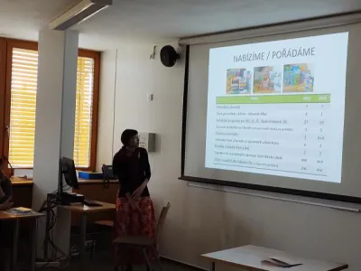 Mgr. Šárka Kučerová z Obecní knihovny Bílovice nad Svitavou Mgr. Šárka Kučerová z Obecní knihovny Bílovice nad Svitavou