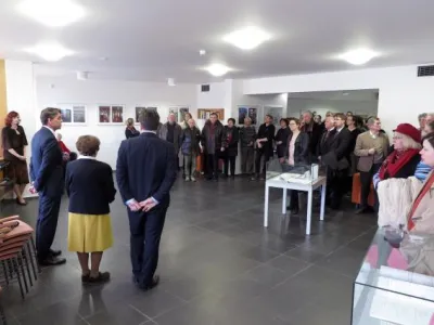 Vernisáž výstavy k výročí nové budovy MZK