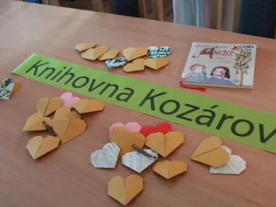 Obecní knihovna Kozárov - slavnostní otevření knihovny, foto: archiv obce Kozárov