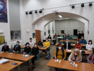 Jak na komunitní aktivity v knihovnách - účastníci akce