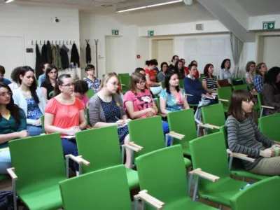 Pohled do hlediště, autor fotografie: Mgr. Barbora Linková Pohled do hlediště, autor fotografie: Mgr. Barbora Linková
