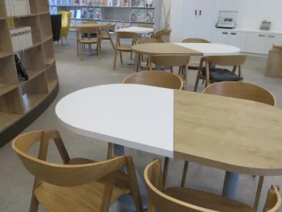 Studovna-čítárna Městské knihovny Kyjov, foto: Archiv knihovny Studovna-čítárna Městské knihovny Kyjov, foto: Archiv knihovny