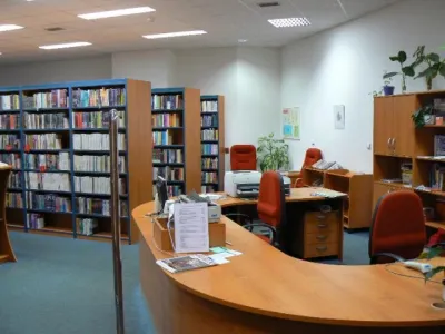 Interiér knihovny